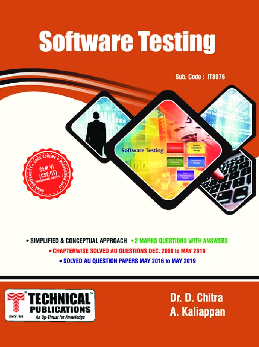 Download Anna University Software Testing PDF Online 2020 by A A