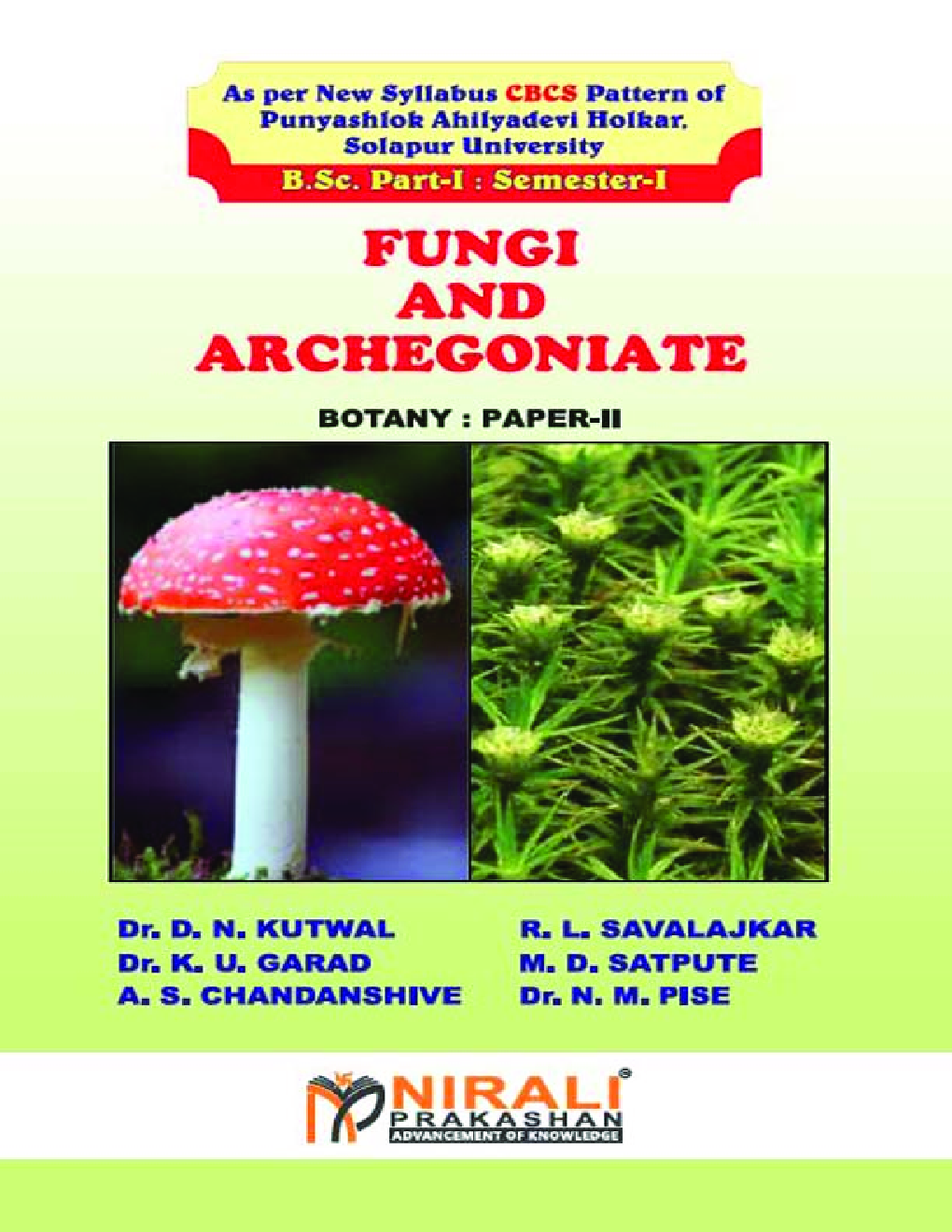 Fungi And Archegoniate - Page 1