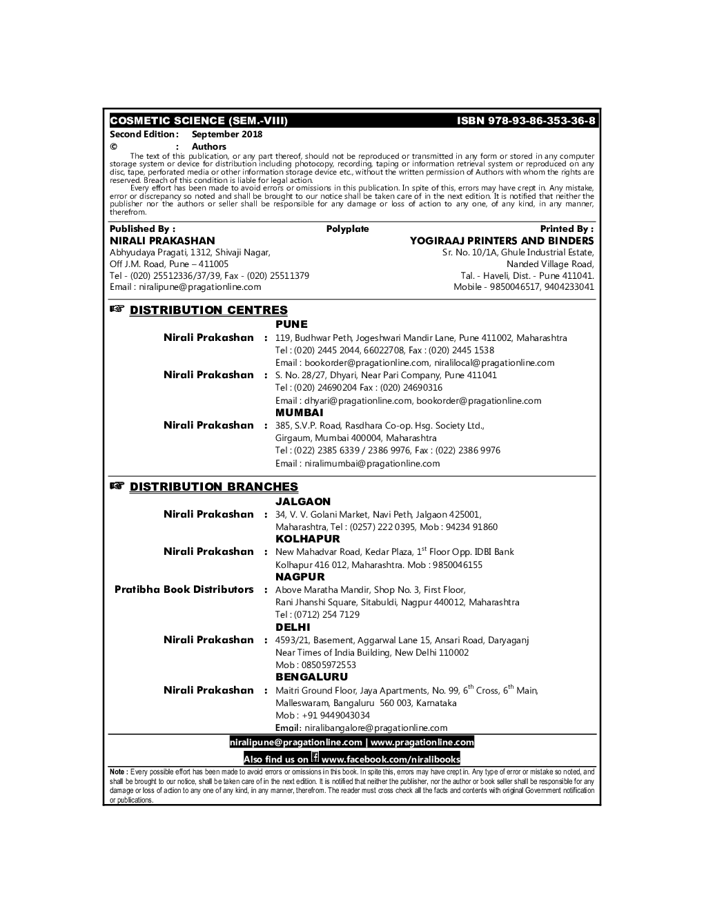 Cosmetic Science - Page 3