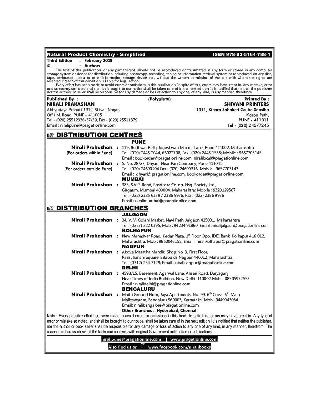 Natural Product Chemistry (Simplified) - Page 3