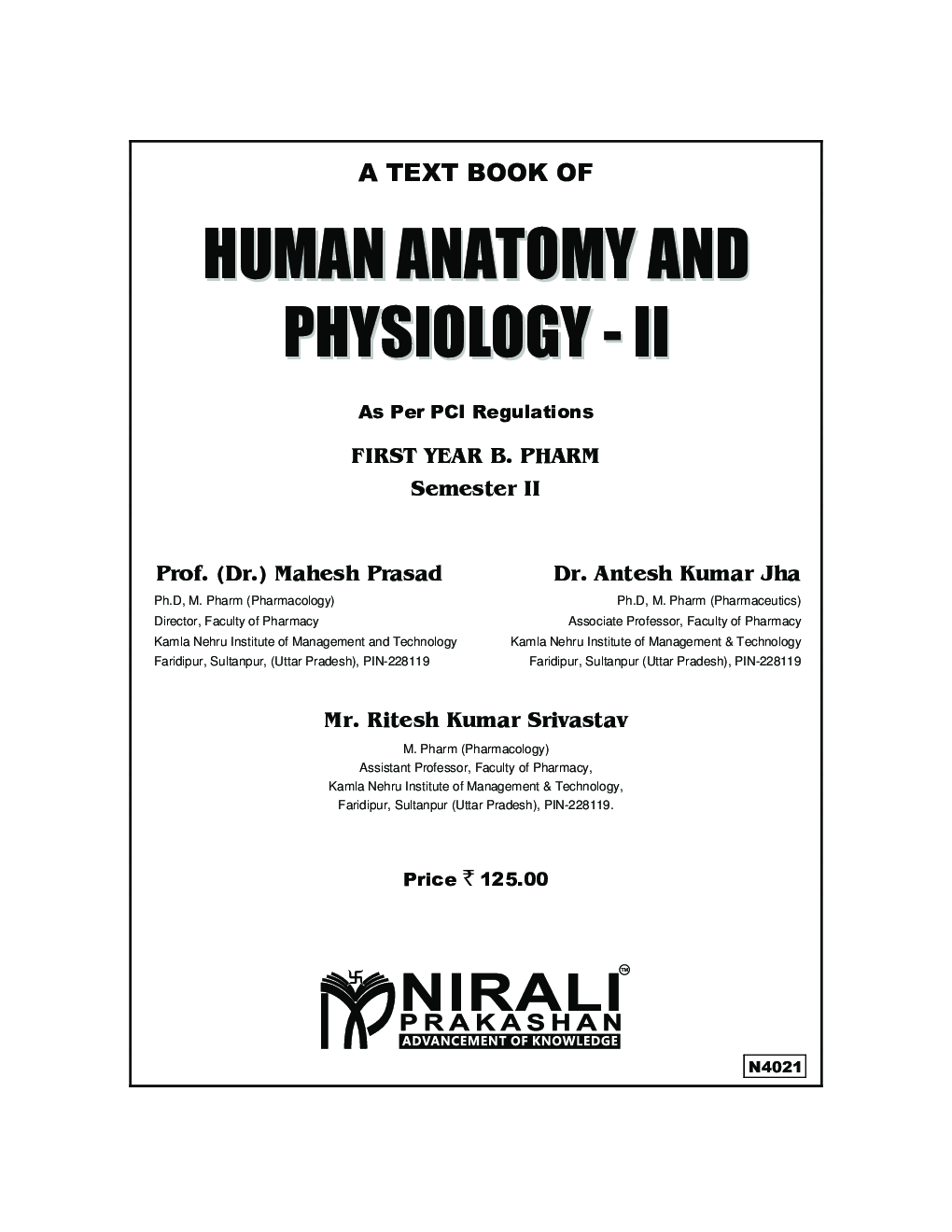 Human Anatomy & Physiology - II - Page 2