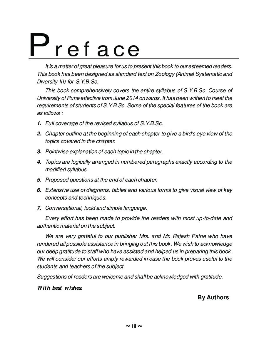 Animal Systematics And Diversity - III - Page 4