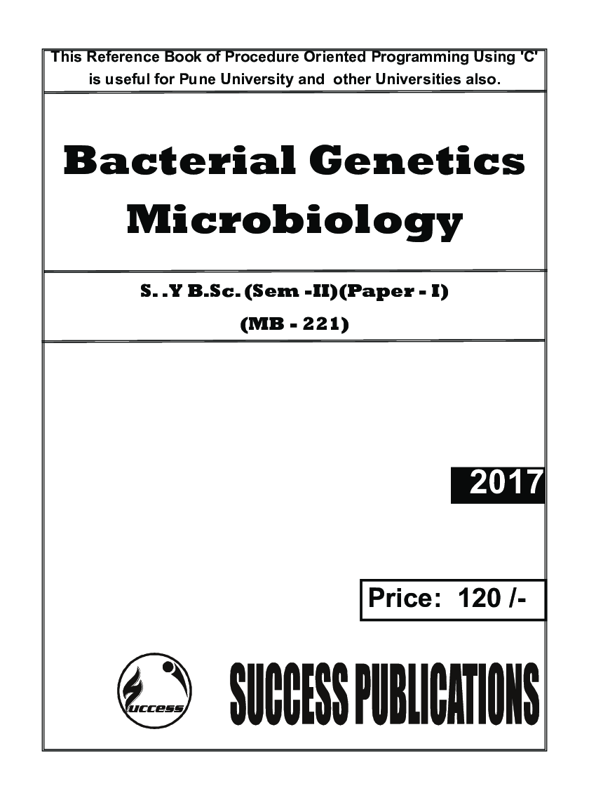 Bacterial Genetics Microbiology - Page 2