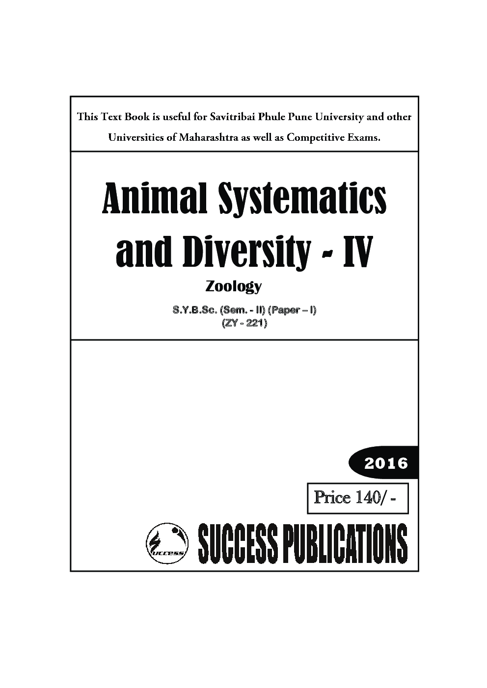 Animal Systematics And Diversity - IV - Page 2
