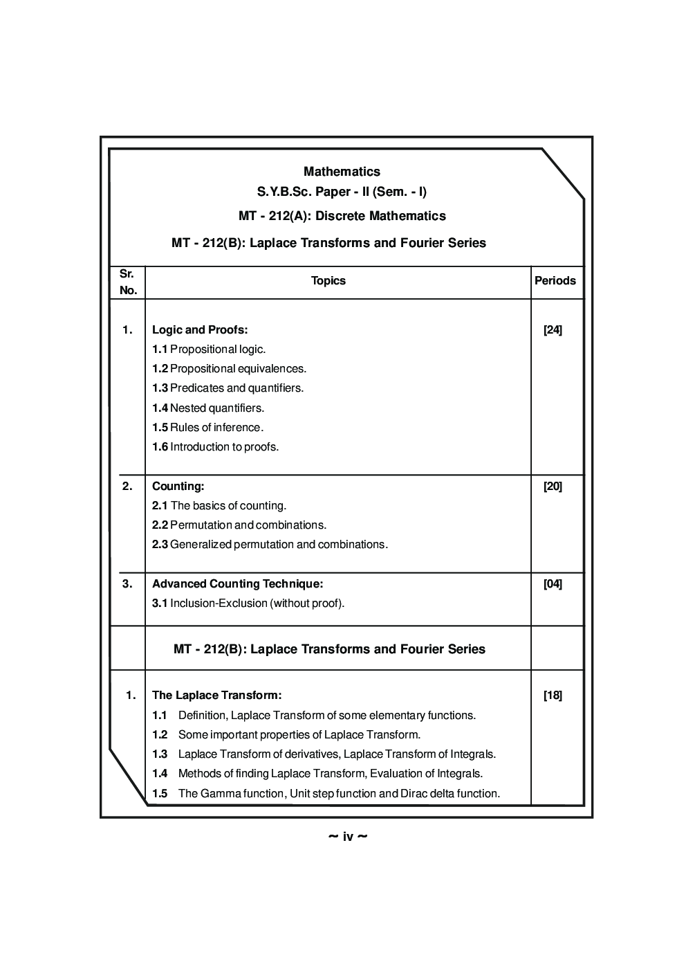 Discrete Mathematics & Laplace Transforms And Fourier Series - Page 5
