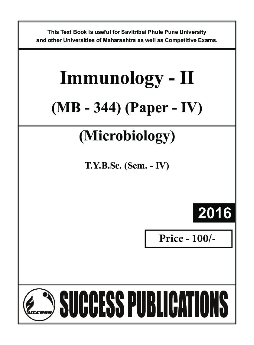Immunology - II - Page 2