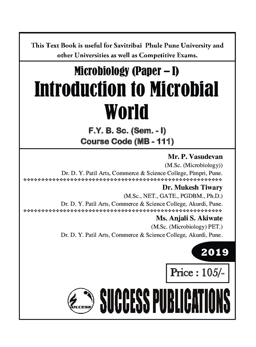 Introduction To Microbial World - Page 2
