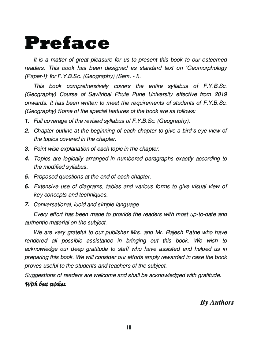 Introduction To Physical Geography - I (Geomorphology) - Page 4