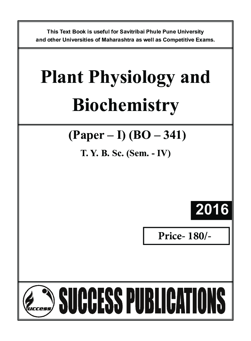 Plant Physiology And Biochemistry - Page 2