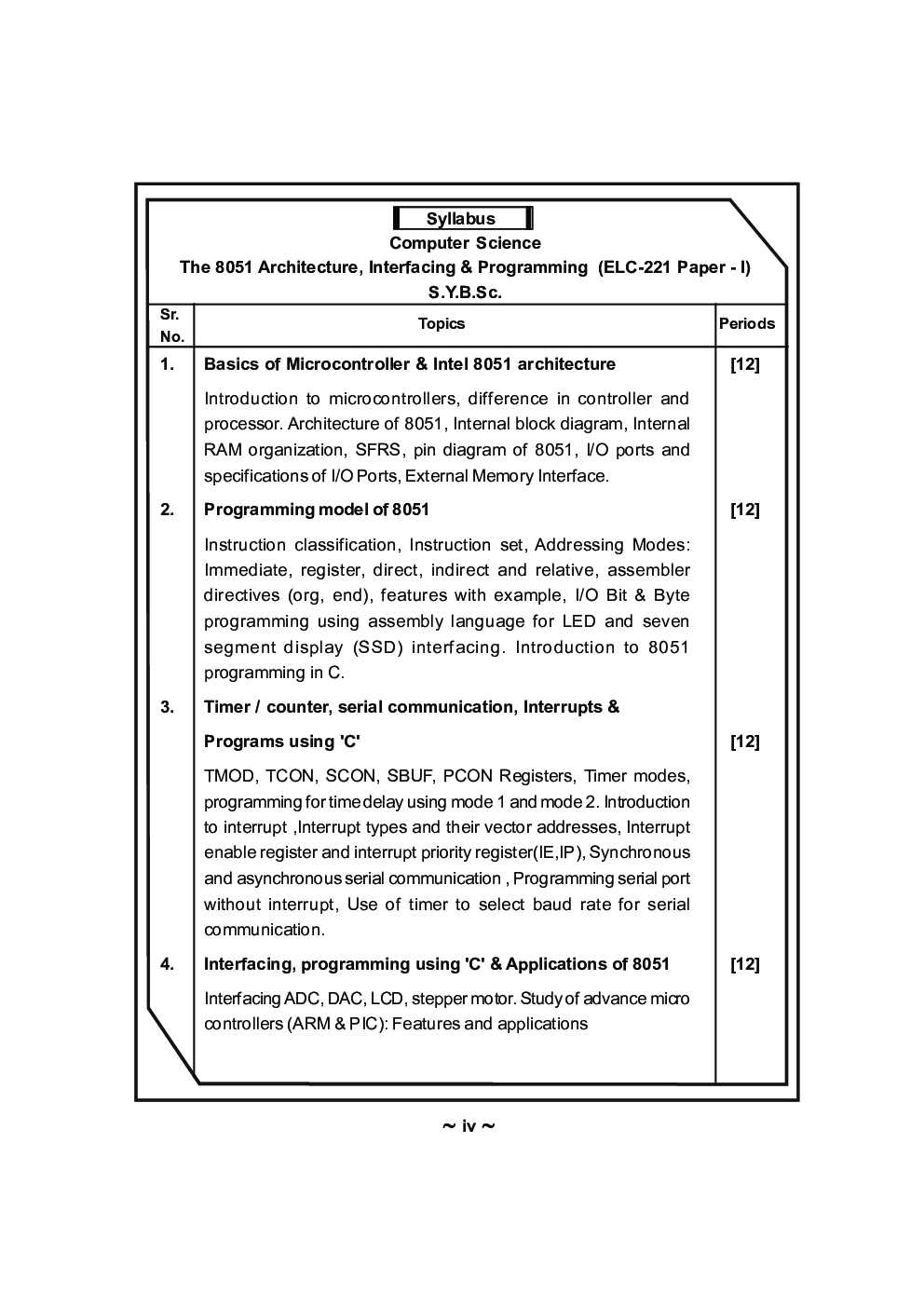 The 8051 Architecture Interfacing & Programming - Page 5