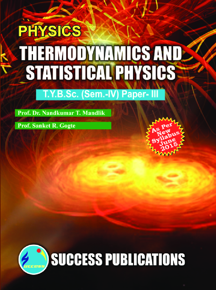 Thermodynamics And Statistical Physics - Page 1