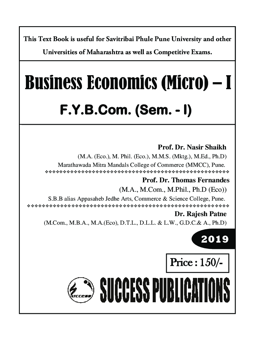 Business Economics (Micro) - Page 2
