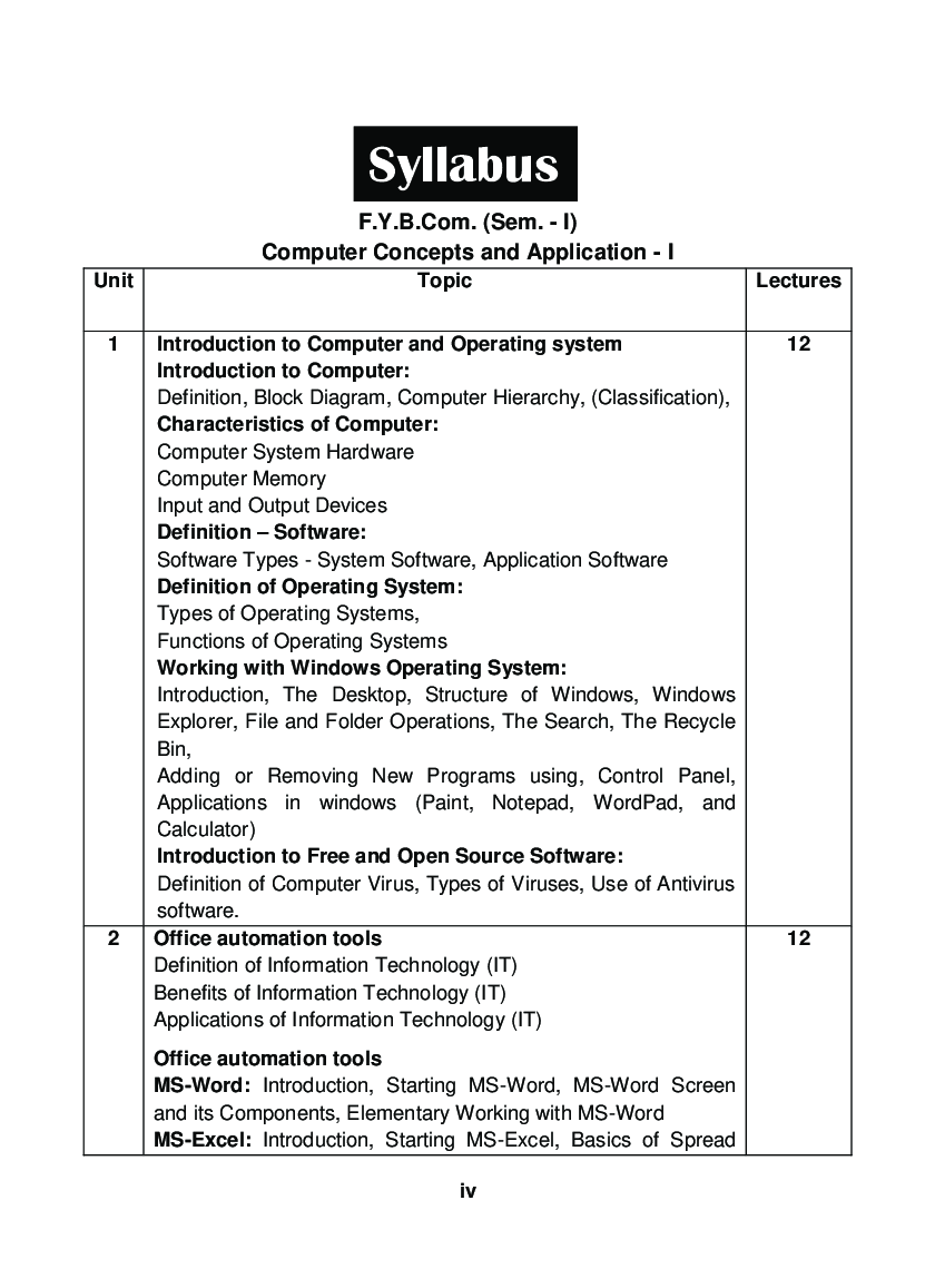 Computer Concepts And Programming - I - Page 5