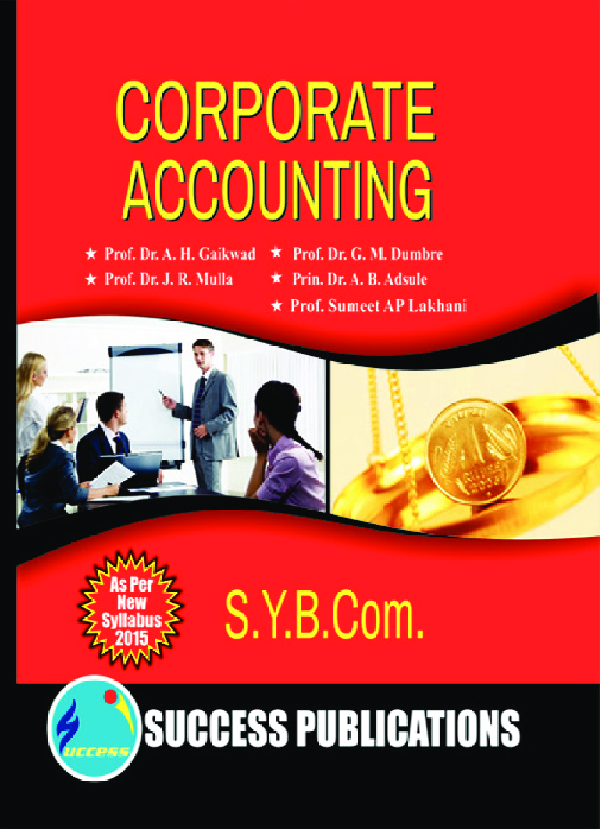 Coporate Accounting - Page 1