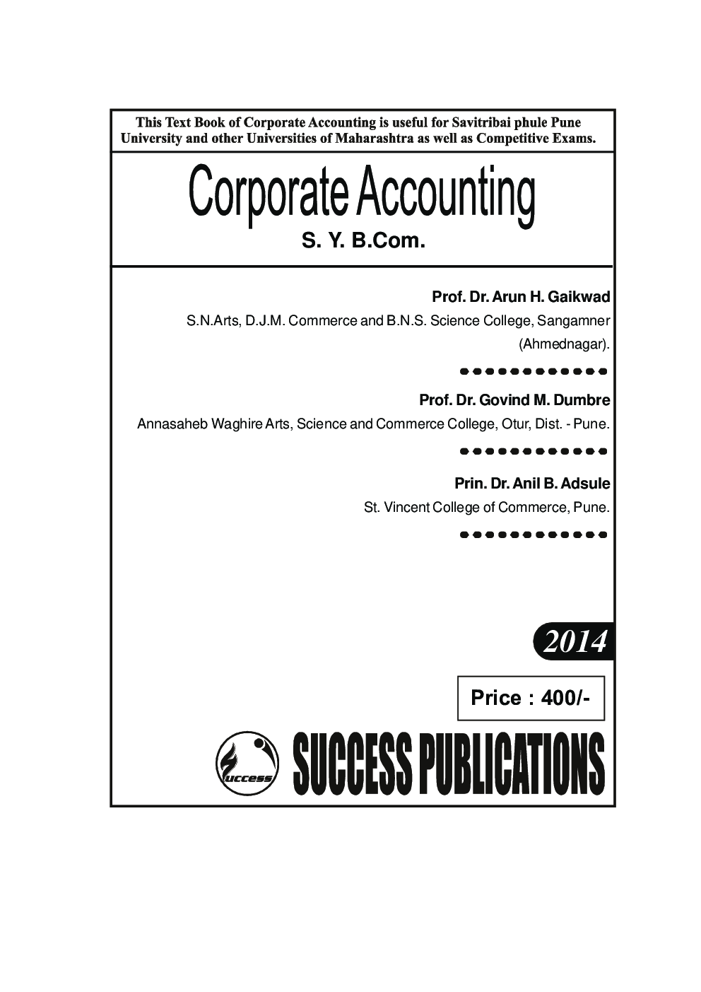 Coporate Accounting - Page 2