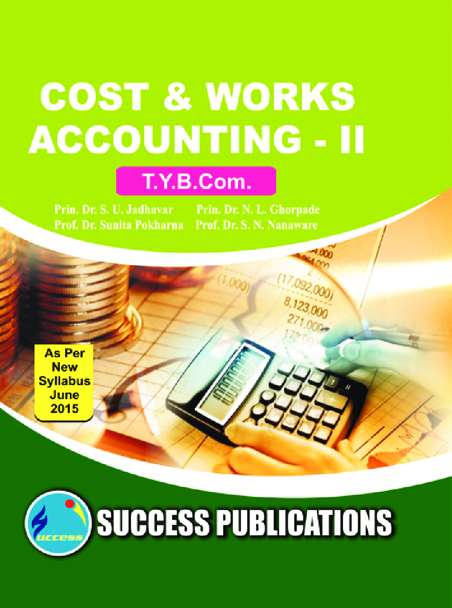 Cost And Work Accounting - II - Page 1