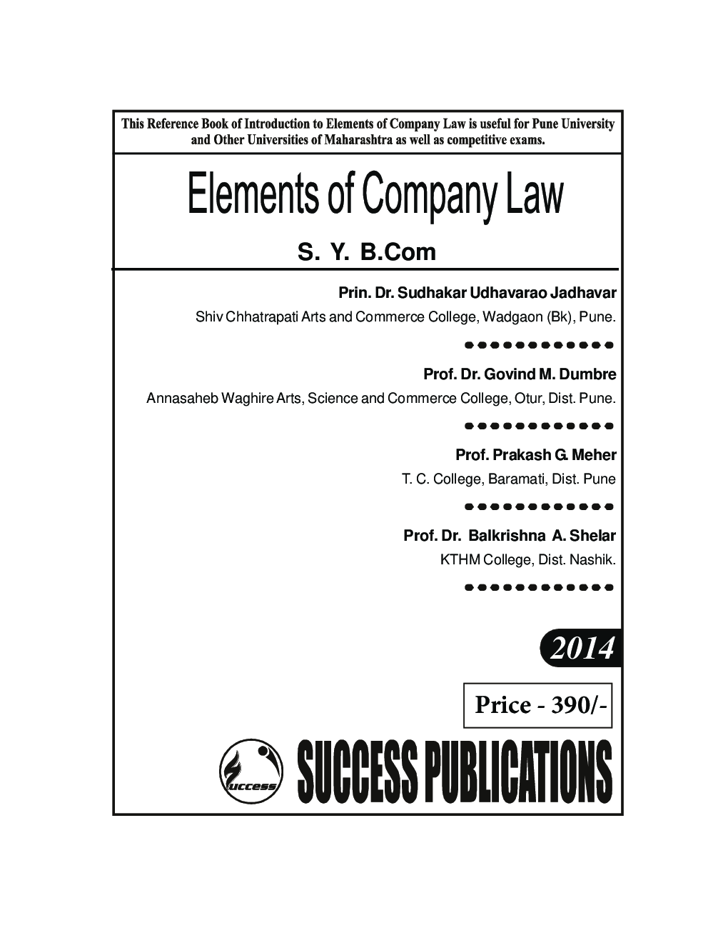 Elements Of Company Law - Page 2