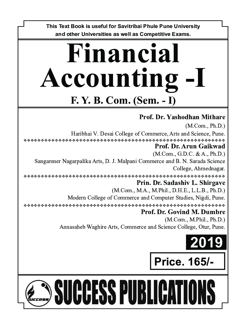 Financial Accounting - I - Page 2