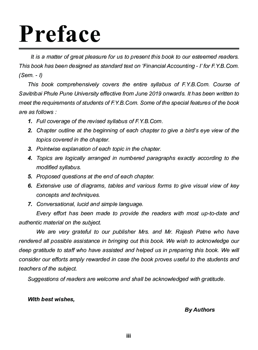 Financial Accounting - I - Page 4