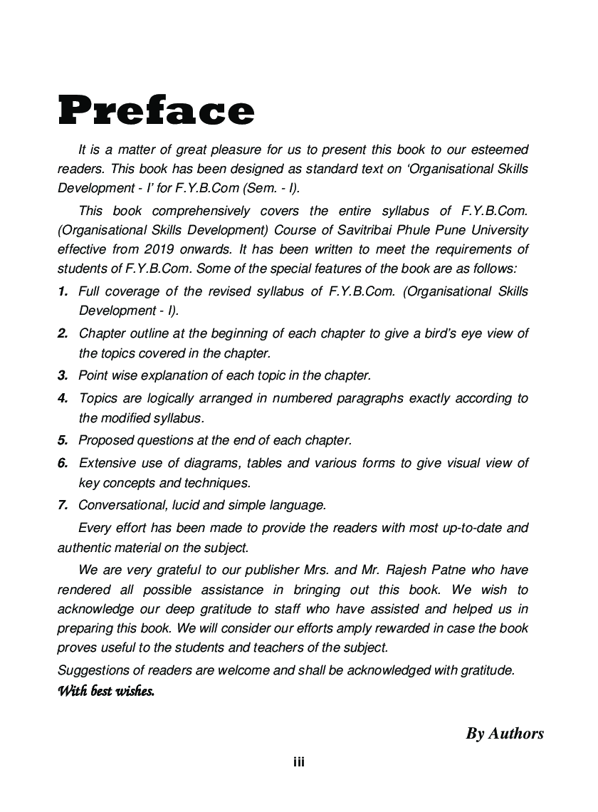 Organisational Skills Development - I - Page 4