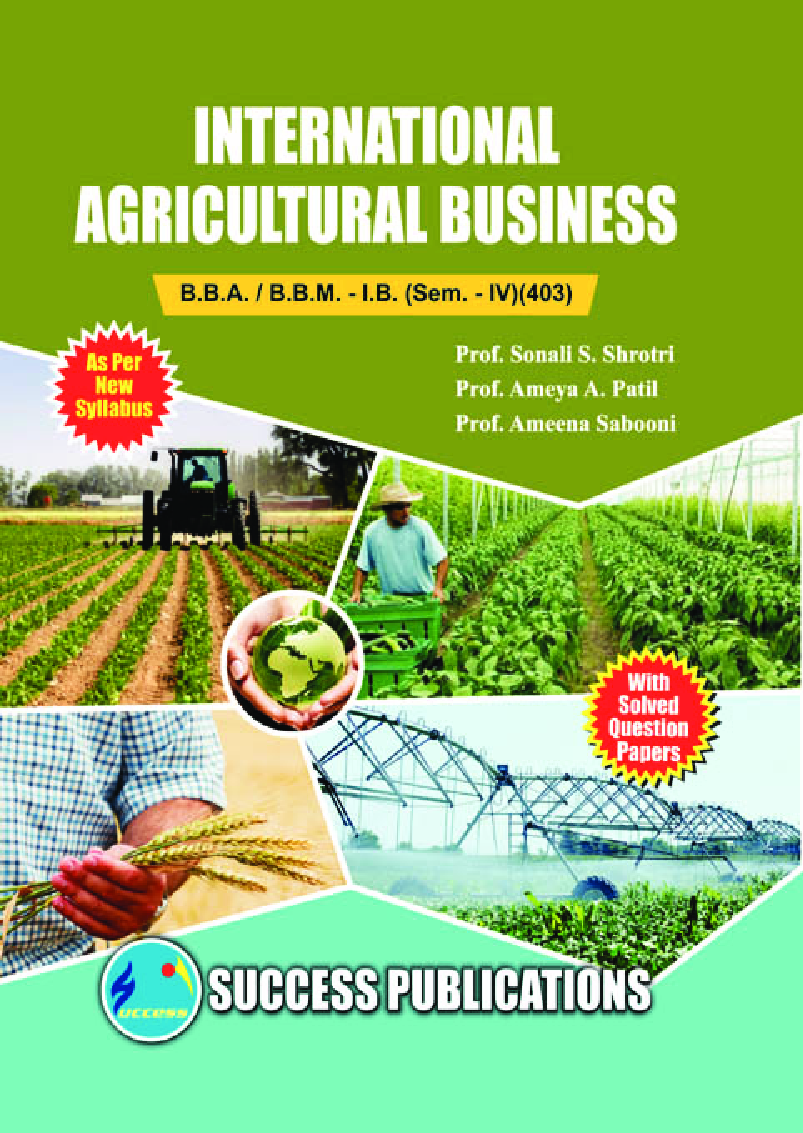 International Agricultural Business - Page 1