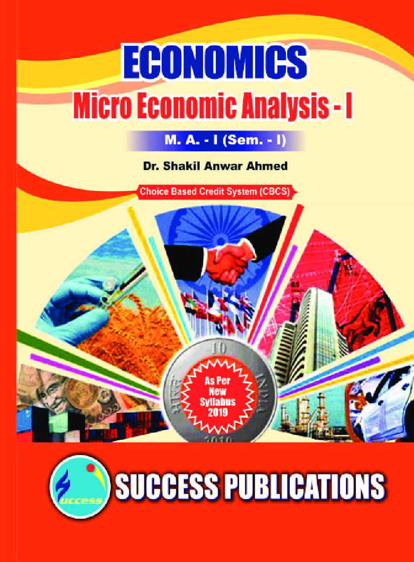 Economics Micro Economic Analysis - I - Page 1