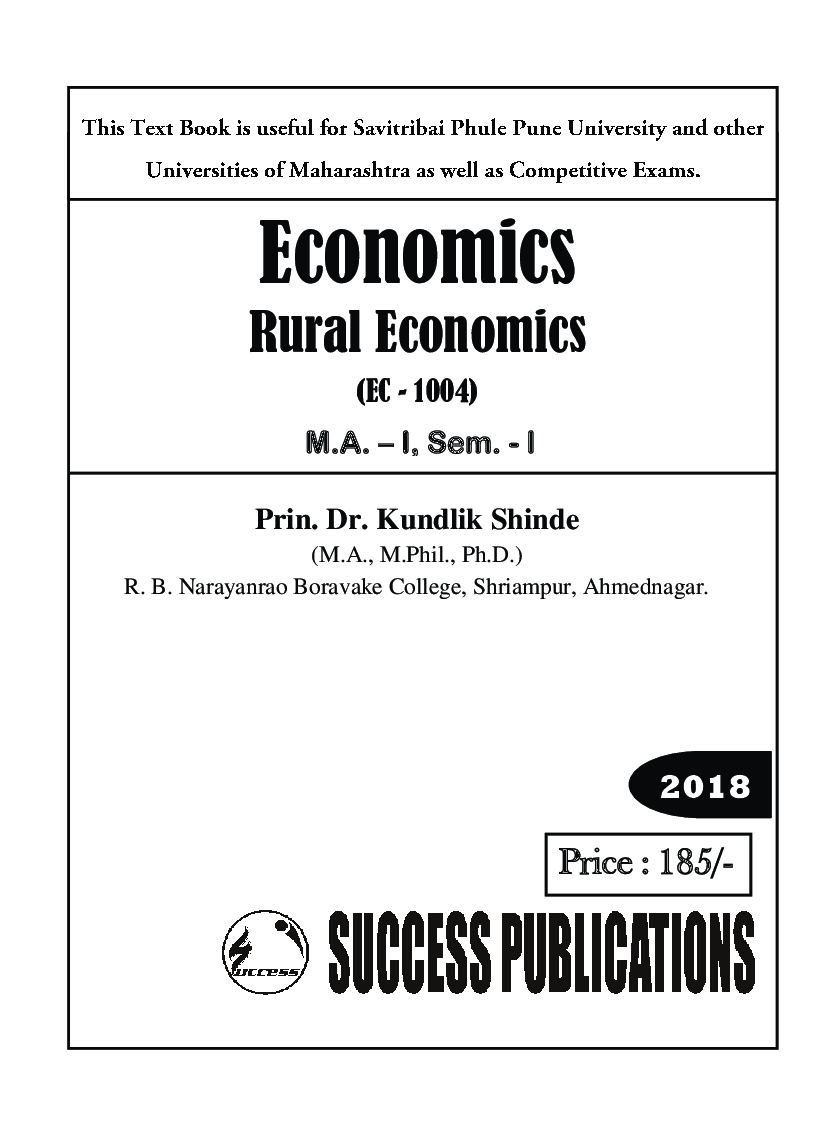 Economics Rural Economics - Page 2