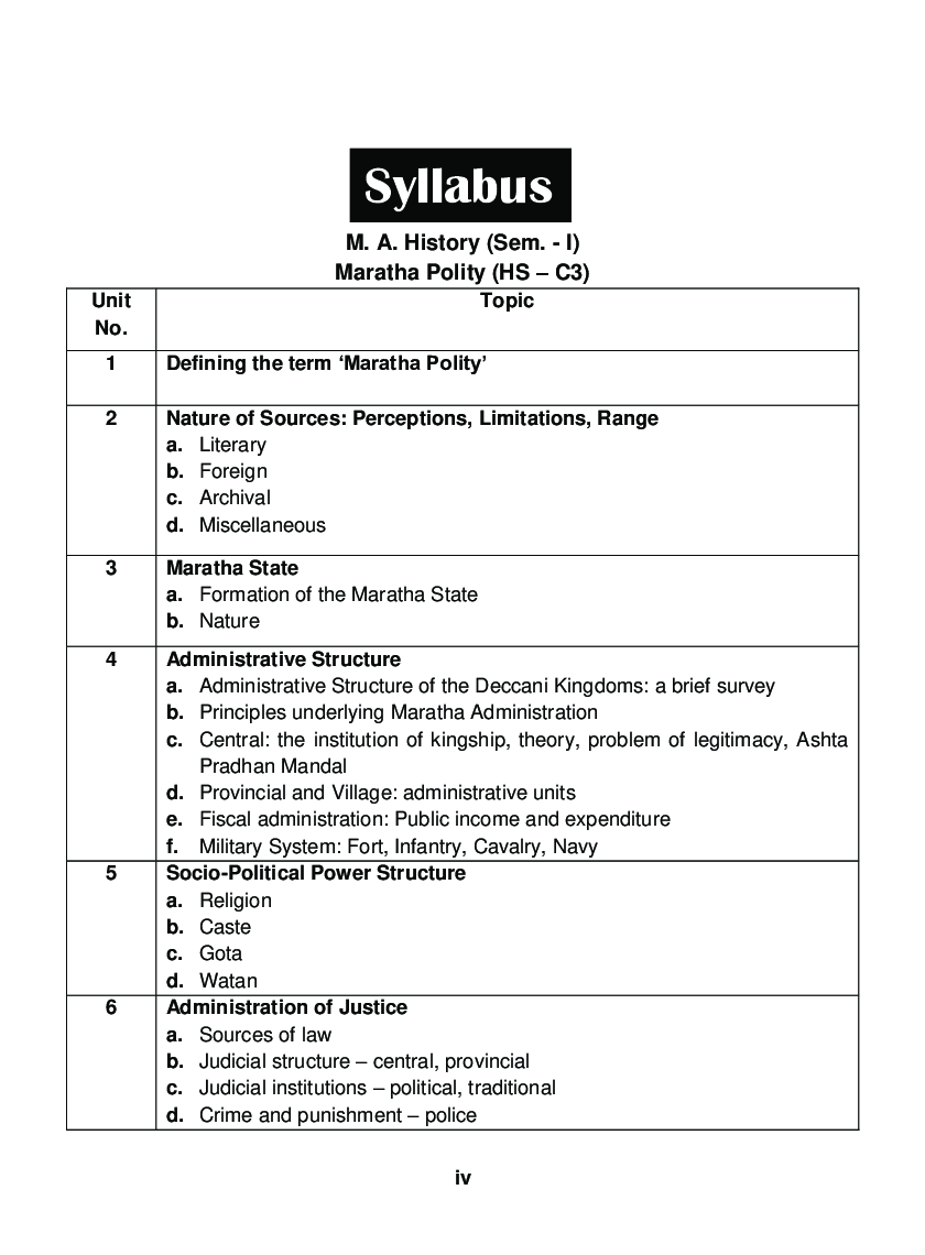 History Maratha Polity - Page 5