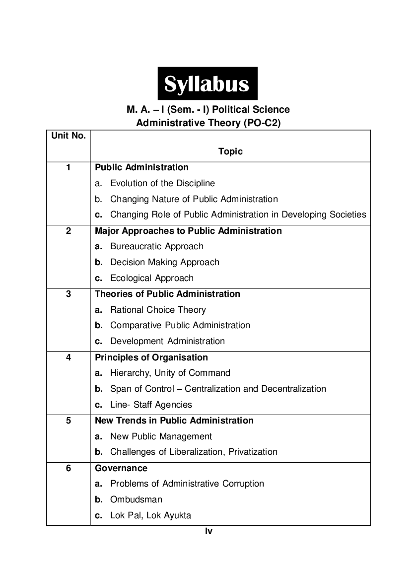 Political Science Administrative Theory - Page 5