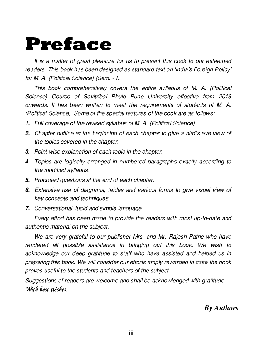 Political Science India’s Foreign Policy - Page 4