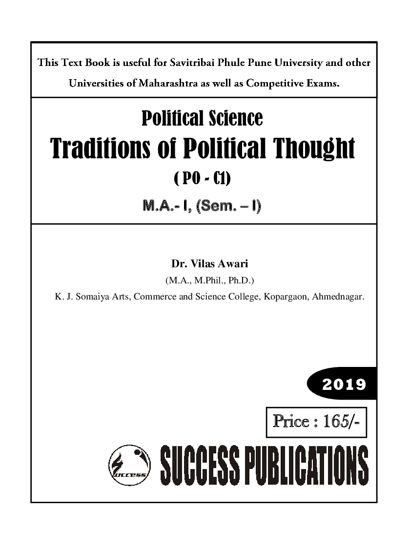 Political Science Traditions Of Political Thought - Page 2