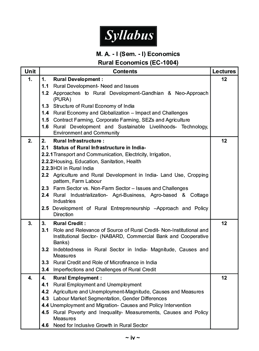 अर्थशास्त्र, ग्रामीण अर्थशास्त्र - Page 5
