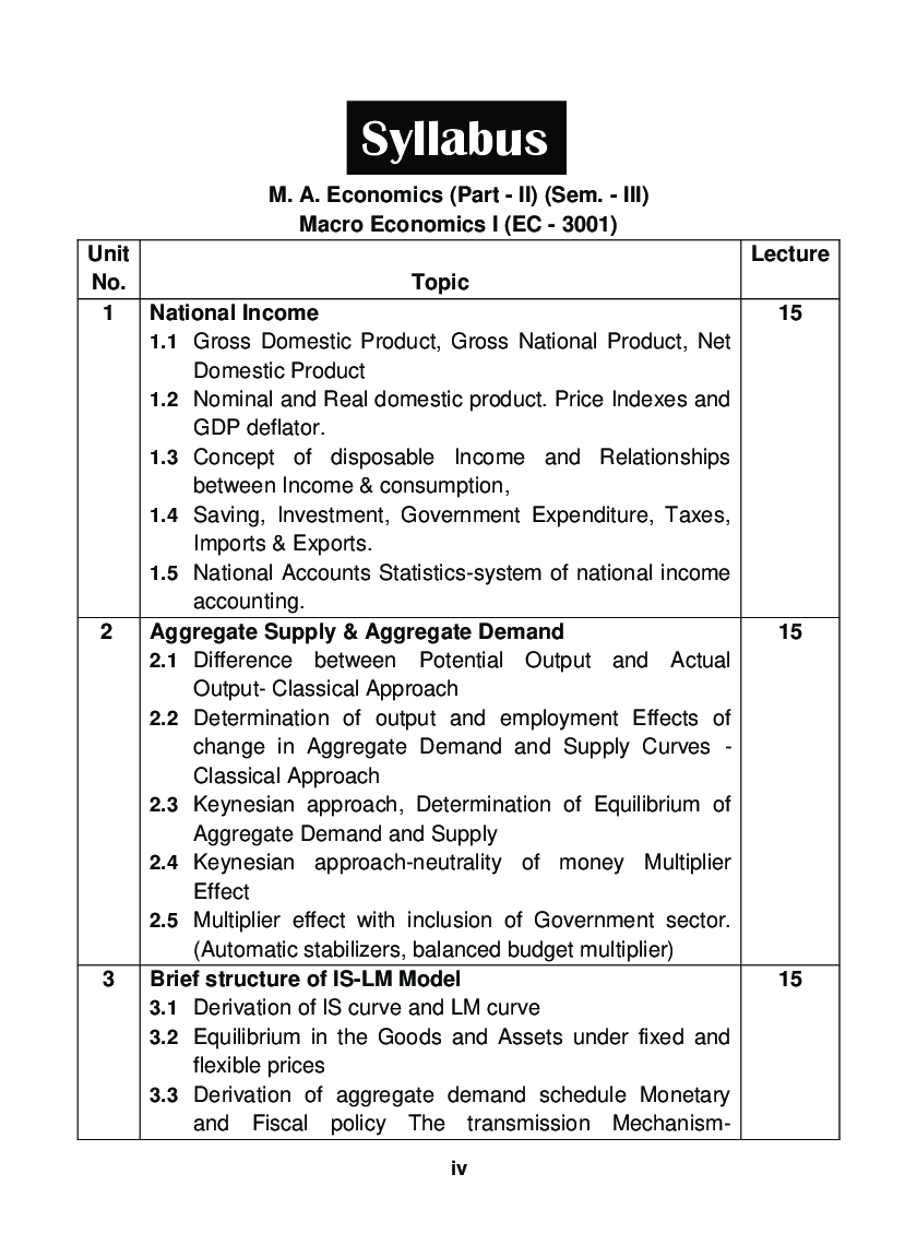 Macro Economics - I - Page 5
