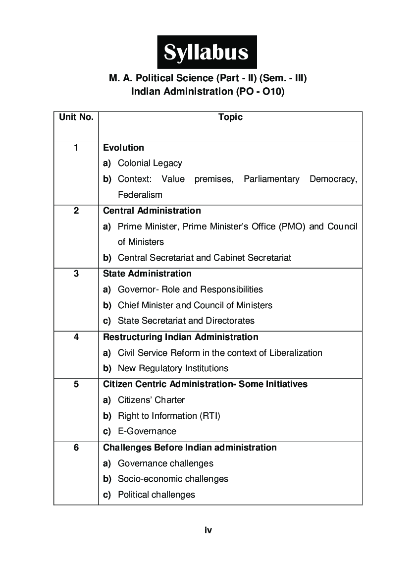 Indian Administration - Page 5