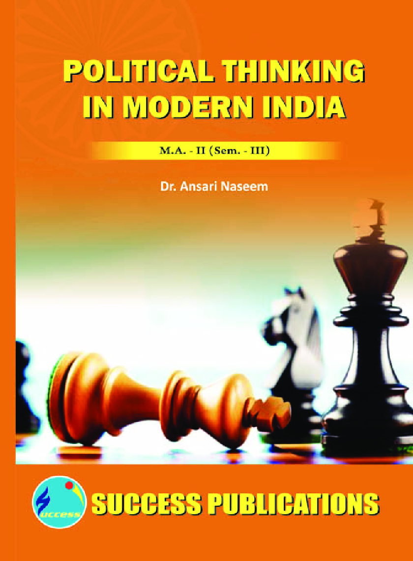 Political Thinking In Modern India - Page 1