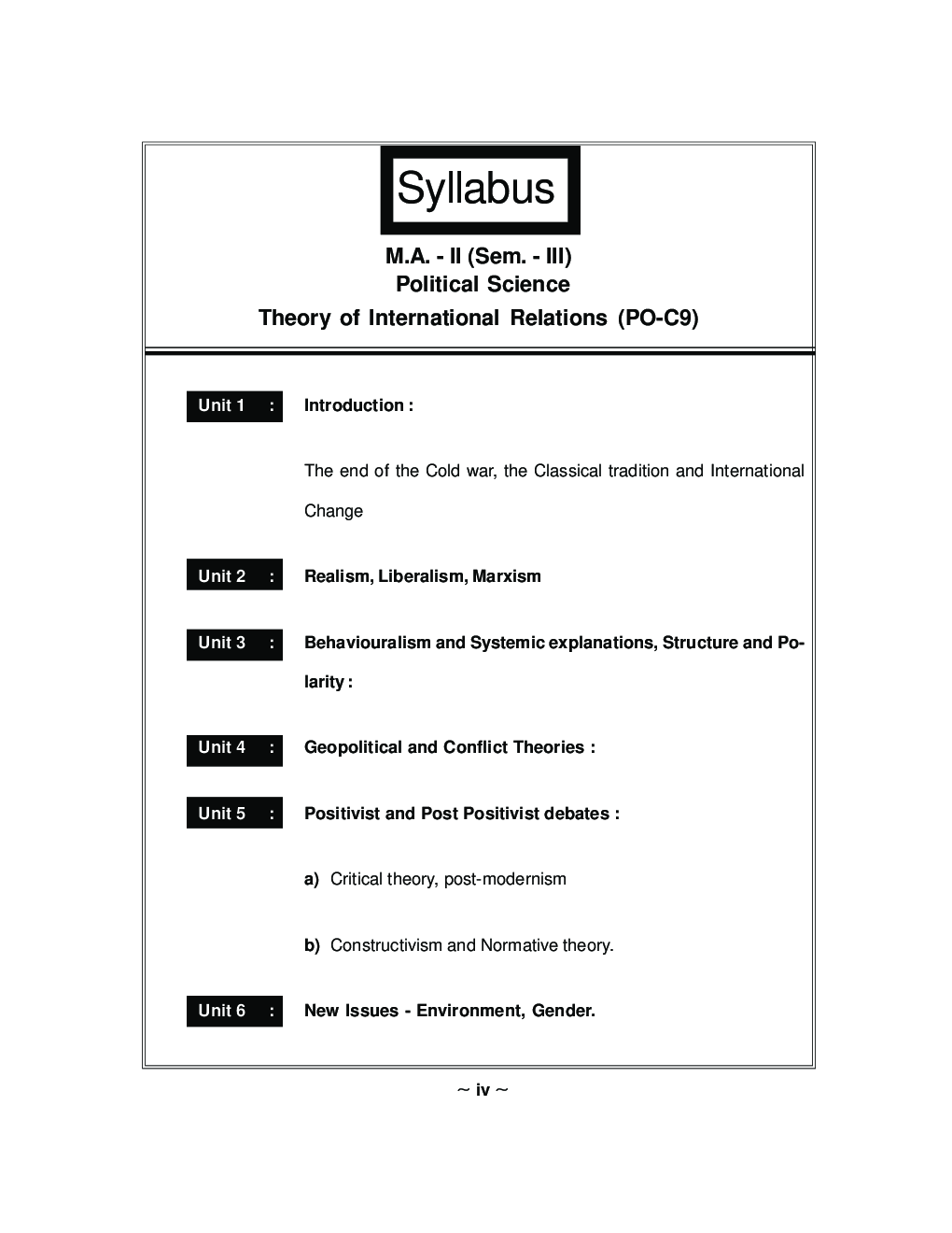राज्यशास्त्र आंतरराष्ट्रीय संबंधांचे सिध्दांत - Page 5