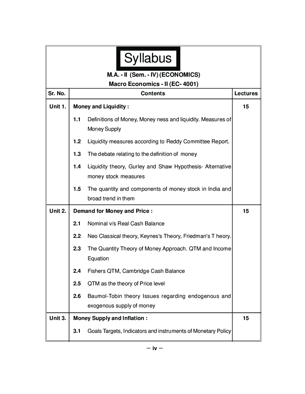 अर्थशास्त्र (समग्रलक्षी अर्थशास्त्र - II) - Page 5