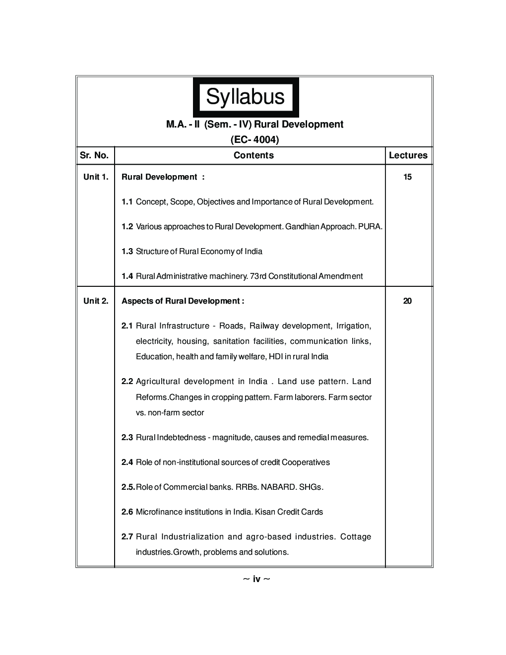 अर्थशास्त्र (ग्रामीण विकास) - Page 5