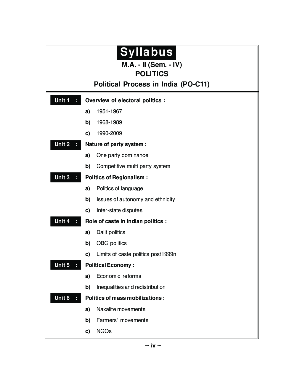 राज्यशास्त्र (भारतातील राजकीय प्रक्रिया) - Page 5