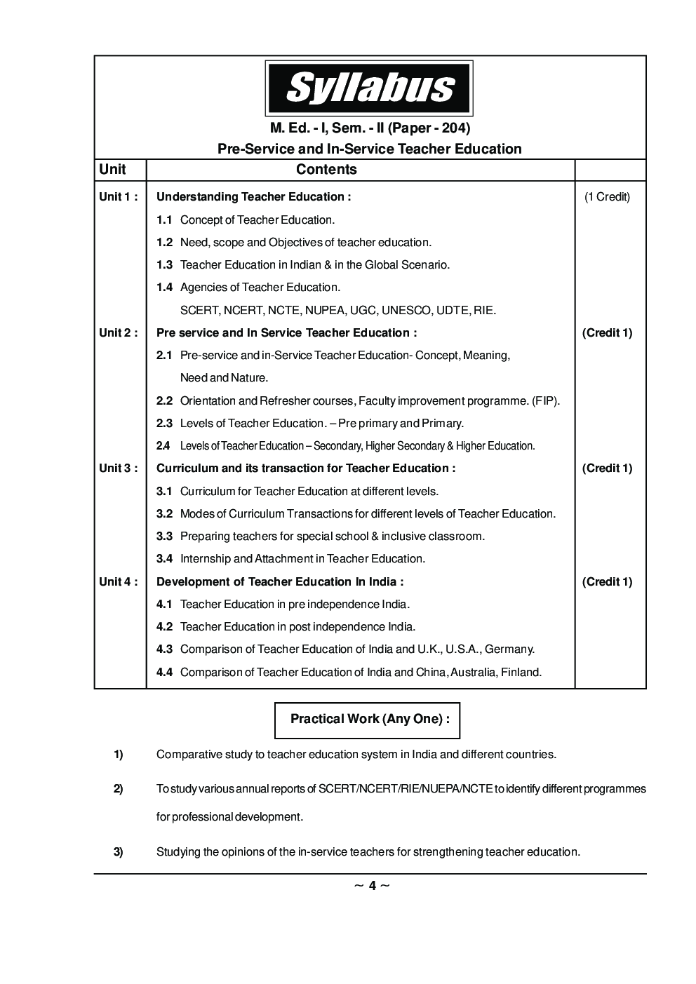 Pre-Service And In-Service Teacher Education - Page 5