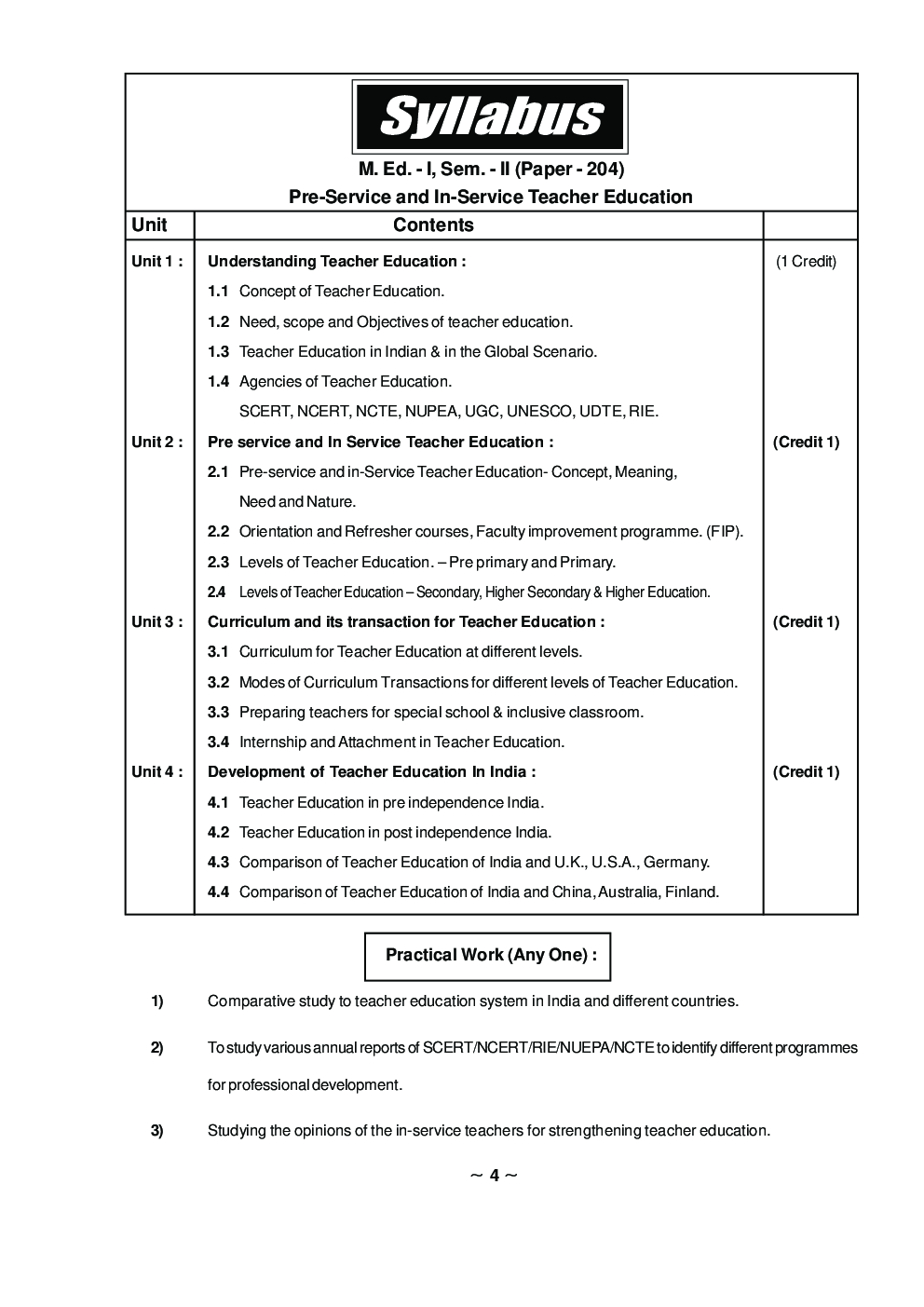 सेवापूर्ण आणि सेवाकालीन शिक्षक शिक्षण - Page 5