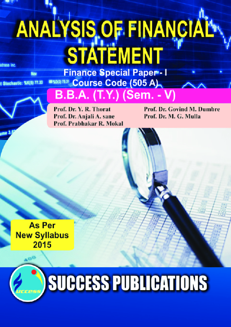 Analysis Of Financial Statement - Page 1