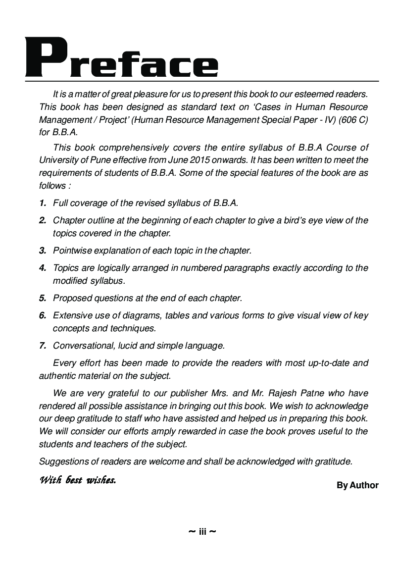 HRM (Cases In Human Resource Management/Project) - Page 4