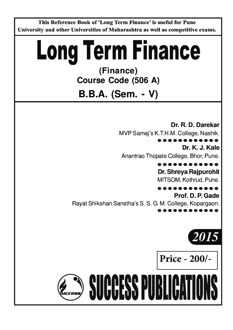 Long Term Finance - Page 2