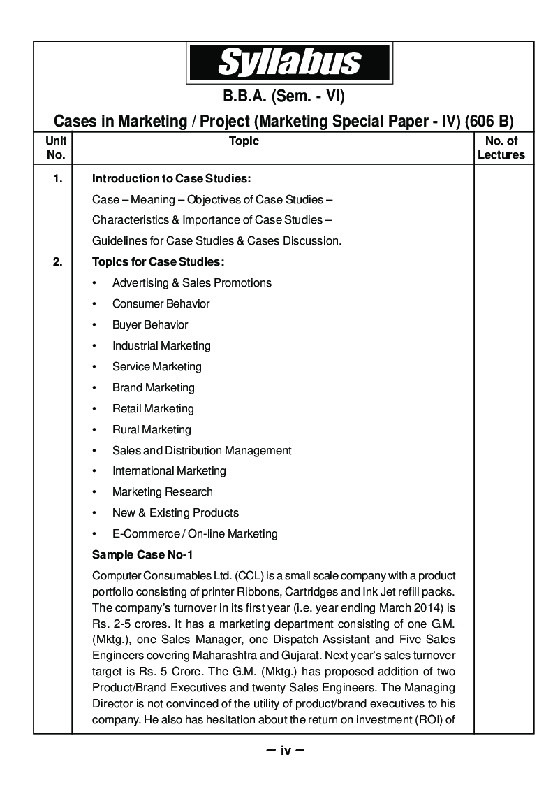 Marketing (Cases In Marketing / Project) - Page 5