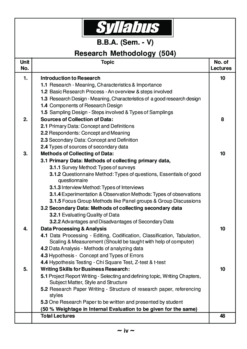 Research Methodology - Page 5