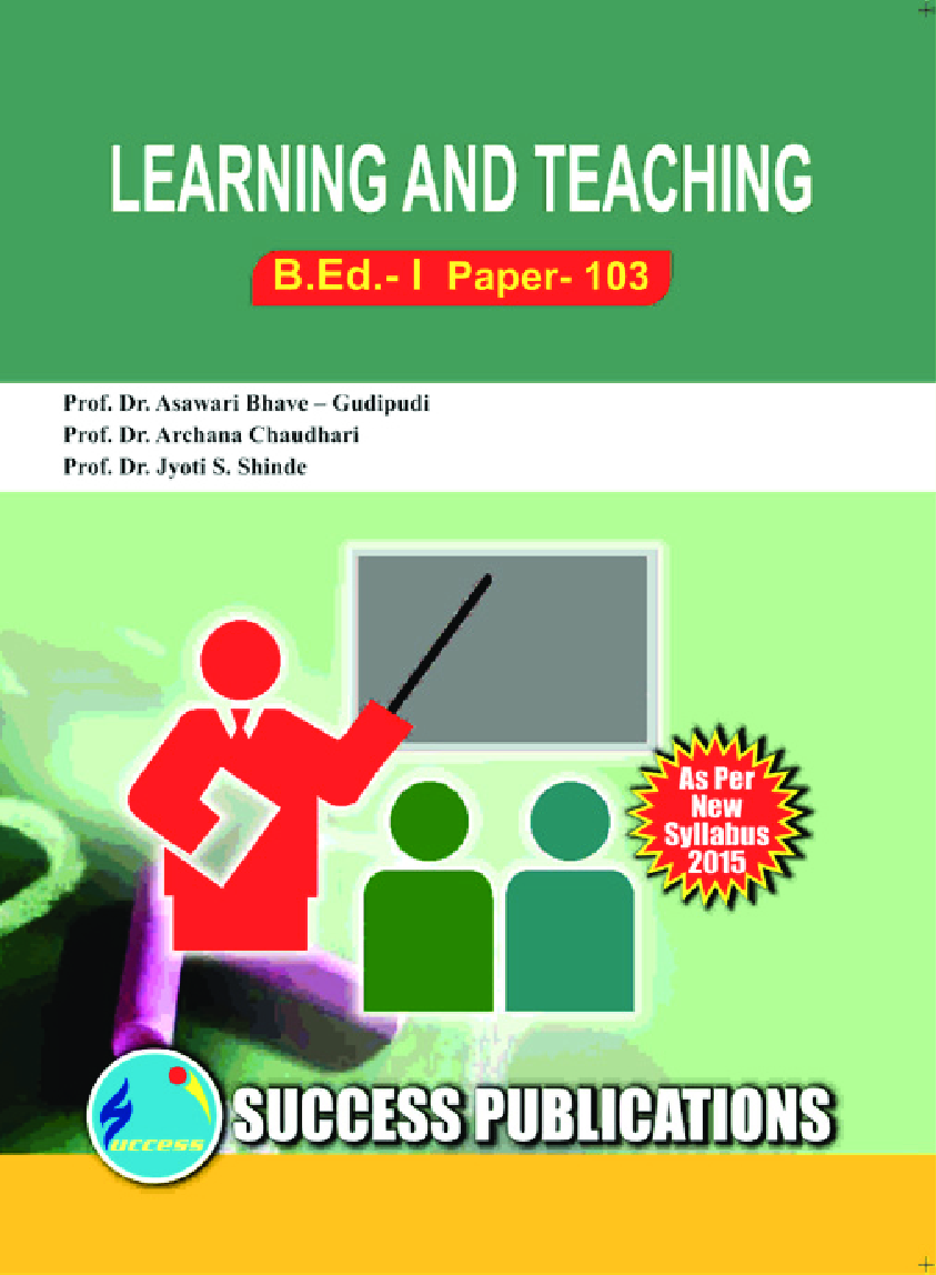 Learning And Teaching  - Page 1