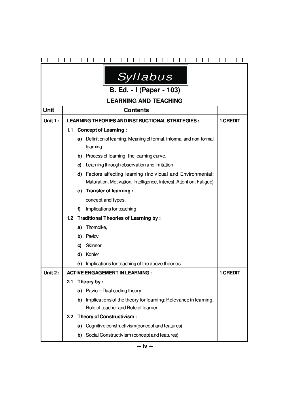 Learning And Teaching  - Page 5