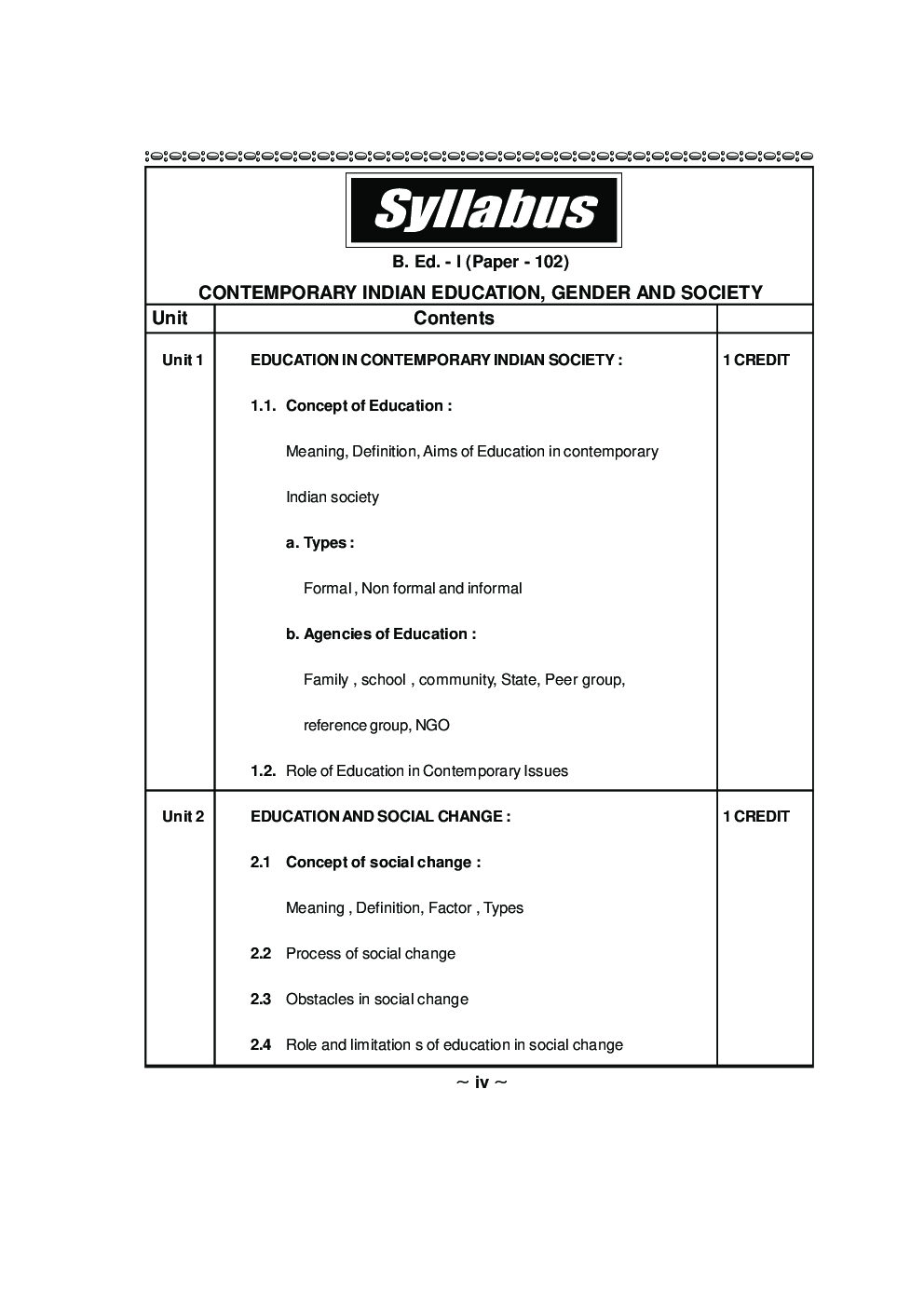 Contemporary Indian Education, Gender And Society - Page 5