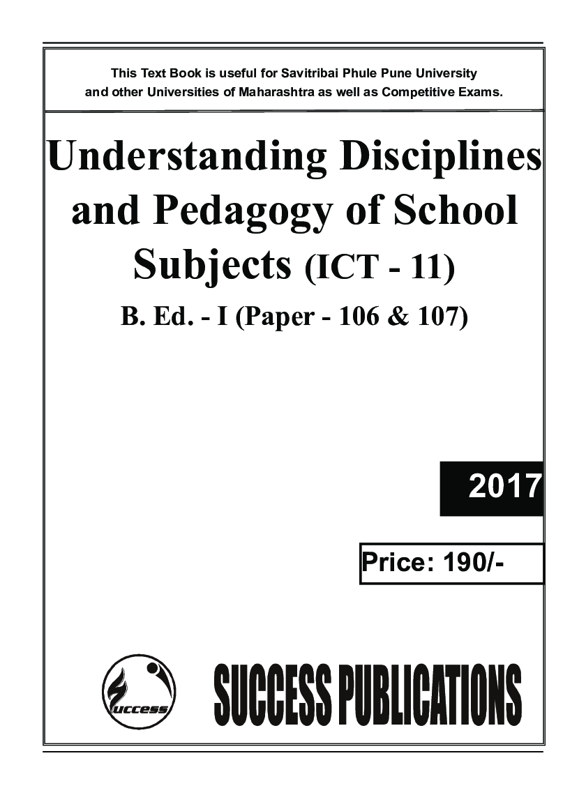 Understanding Disciplines And Pedagogy Of School Subjects (ICT) - Page 2